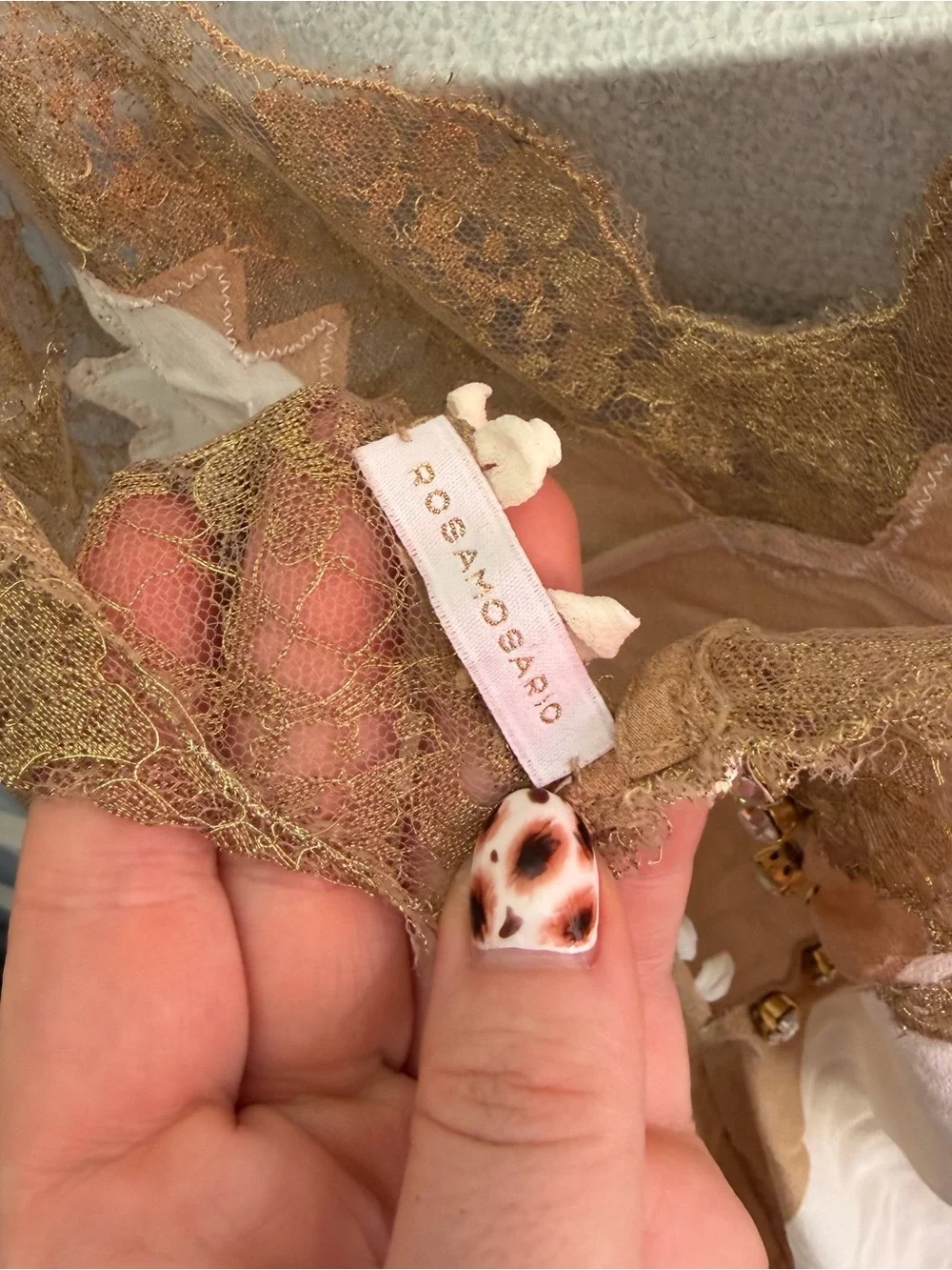 Rosamosario silk slip dress and robe
